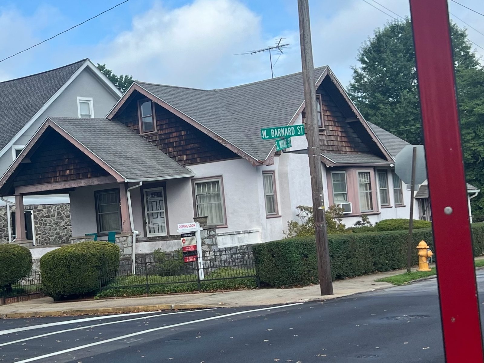 W. Barnard Street home before renovation